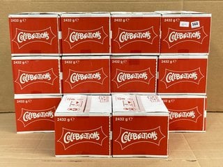 QTY OF CELEBRATIONS CHOCOLATE BOXES 2432G BB: 11/24: LOCATION - C1