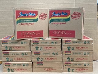 QTY OF INDOMIE CHICKEN FLAVOURED NOODLE PACKS 70GG BB: 10/24: LOCATION - C1