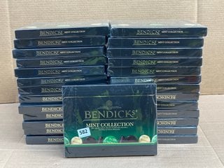 QTY OF BENDICKS MINT COLLECTION CHOCOLATES 400G BB: 09/24 (SOME ITEMS MAY BE PAST SELL BY): LOCATION - C3