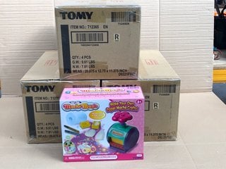 3 X BOXES OF TOMY PAPER MACHE TOY SETS: LOCATION - C10