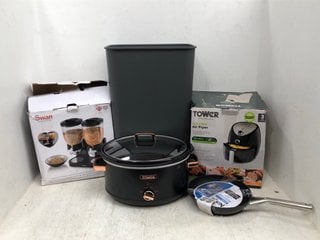 5 X ASSORTED HOUSE HOLD ITEMS TO INCLUDE TOWER 4.3L AIR FRYER: LOCATION - C20