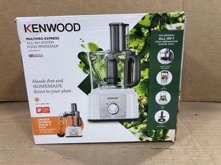 KENWOOD MULTIPRO EXPRESS ALL IN 1 SYSTEM FOOD PROCESSOR RRP - £79: LOCATION - D15