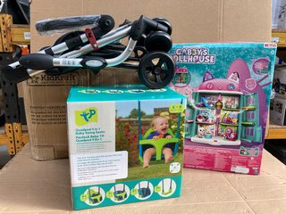 3 X ASSORTED CHILDRENS ITEMS TO INCLUDE DREAMWORKS GABBY'S DREAMHOUSE TOY SET: LOCATION - D12