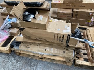 PALLET OF ASSORTED ITEMS TO INCLUDE SQUARE WAFFLE MAKER IN BLACK: LOCATION - B7 (KERBSIDE PALLET DELIVERY)