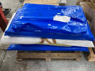 PALLET OF ASSORTED COT MATTRESS: LOCATION - B7