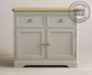 BRAMPTON/LINTON/BRIDSTOW SOFT GREEN SMALL SIDEBOARD - RRP £399: LOCATION - B4