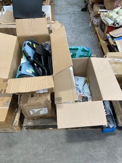 (COLLECTION ONLY) PALLET OF ASSORTED ITEMS TO INCLUDE BALANCE SCOOTER IN GREEN: LOCATION - B7