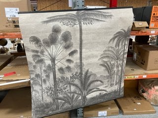 LA REDOUTE WEKOSO 150 X 150CM TROPICAL KAKEMONO WALL DECORATION RRP - £135: LOCATION - BR3