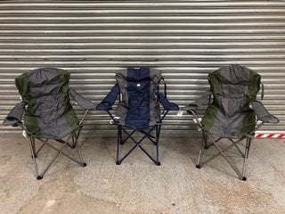 3 X MOUNTAIN WAREHOUSE DELUXE KING CHAIR: LOCATION - BR5