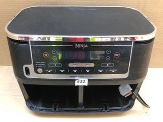 NINJA DUAL AIR FRYER (MISSING BASKETS): LOCATION - BR8