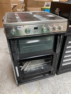 HISENSE DOUBLE ELECTRIC COOKER WITH INDUCTION HOB : MODEL HDE3211BXUK: LOCATION - A3