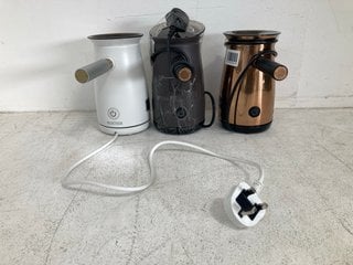 3 X HOTEL CHOCOLAT VELVETISER DRINKING CHOCOLATE SYSTEMS: LOCATION - BR3