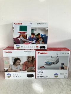 CANON PIXMA PRINTER IN BLACK - MODEL TS3350 TO INCLUDE 2 X CANON PIXMA PRINTER IN BLACK - MODEL TS5350I: LOCATION - BR3