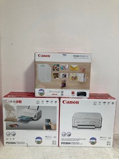 CANON PIXMA PRINTER IN BLACK - MODEL TS3350 TO INCLUDE 2 X CANON PIXMA PRINTER IN BLACK - MODEL TS5350I: LOCATION - BR3