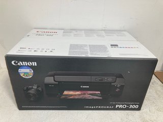 CANON IMAGEPROGRAF PRINTER IN BLACK - MODEL PRO300 - RRP £700: LOCATION - BR3