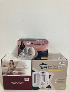 4 X ASSORTED BABY AND TODDLER ITEMS TO INCLUDE TOMMEE TIPPEE MADE FOR ME IN-BRA WEARABLE BREAST PUMP: LOCATION - BR4