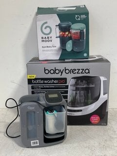 3 X ASSORTED BABY AND TODDLER ITEMS TO INCLUDE 3 IN 1 BABY BREZZA BOTTLE WASHER PRO: LOCATION - BR4