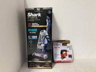 SHARK STRATOS XL CORDED VACUUM TO INCLUDE MAKITA CORDED JIGSAW: LOCATION - BR6