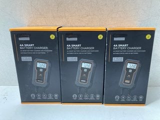 3 X 4A SMART BATTERY CHARGERS: LOCATION - BR7