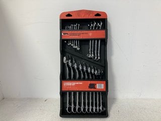 25 PIECE COMBINATION METRIC SPANNER SET: LOCATION - BR8