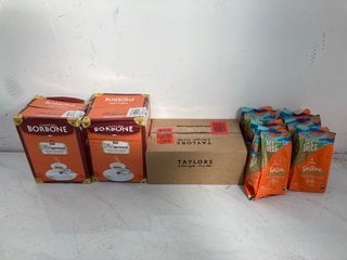 QTY OF ASSORTED TEA/COFFEE TO INCLUDE CAFEDIRECT RESTORE CLIMATE ACTION 227G GROUND COFFEE BBE: 18/11/24: LOCATION - BR11