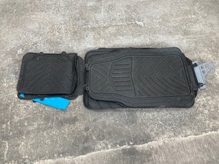 QTY OF ASSORTED RUBBER CAR FLOOR MATS: LOCATION - BR15