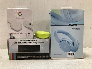 QTY OF ASSORTED ITEMS TO INCLUDE BOSE QUIETCOMFORT NOISE CANCELLING HEADPHONES: LOCATION - CR6