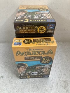 6 X AGRICOLA ALL CREATURES BIG AND SMALL BOARD GAME: LOCATION - CR8