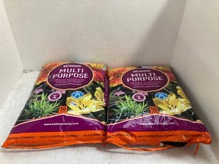 2 X GROWMOOR 50L MULTI PURPOSE COMPOST: LOCATION - CR9