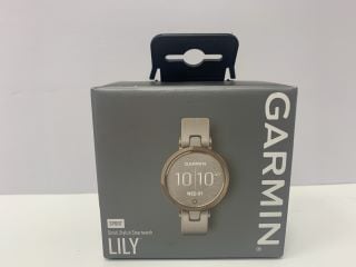 GARMIN LILY SPORT EDITION SMARTWATCH IN SILICONE BAND. (WITH BOX & ACCESSORIES) [JPTN41611]. THIS PRODUCT IS FULLY FUNCTIONAL AND IS PART OF OUR PREMIUM TECH AND ELECTRONICS RANGE