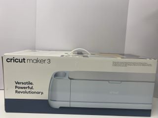 CRICUT MAKER 3 MATERIAL CUTTER. (WITH BOX & ALL ACCESSORIES). (SEALED UNIT). [JPTN41370]