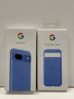 GOOGLE PIXEL 8A 128GB SMARTPHONE IN BAY: MODEL NO G6GPR (WITH BOX & ALL ACCESSORIES, TO INCLUDE GOOGLE PIXEL 8A CASE IN BAY) [JPTM125087]. (SEALED UNIT). THIS PRODUCT IS FULLY FUNCTIONAL AND IS PART