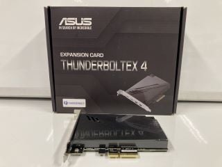 ASUS THUNDERBOLTEX 4 EXPANSION CARD (ORIGINAL RRP - £114): MODEL NO 90MC09PO-M0EAY0 (BOXED WITH MANUFACTURE ACCESSORIES) [JPTB4596]