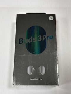 XIAOMI REDMI BUDS 3 PRO WIRELESS EAR BUDS IN GRAPHITE BLACK: MODEL NO TWSEJ01ZM (WITH BOX & ALL ACCESSORIES) [JPTM125138]. (SEALED UNIT). THIS PRODUCT IS FULLY FUNCTIONAL AND IS PART OF OUR PREMIUM T