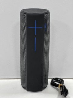 LOGITECH ULTIMATE EARS MEGABOOM S-00147 BLUETOOTH, PORTABLE SPEAKER IN GREY. (WITH CHARGING CABLE) [JPTM125201]. THIS PRODUCT IS FULLY FUNCTIONAL AND IS PART OF OUR PREMIUM TECH AND ELECTRONICS RANGE