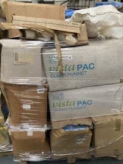 PALLET OF ASSORTED FOOD TAKE-AWAY ITEMS TO INCLUDE LINPAC VP30 MEAL BOX CONTAINERS