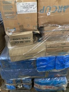 PALLET OF ASSORTED FOOD TAKE-AWAY ITEMS TO INCLUDE LINPAC VISA VP33 CONTAINERS