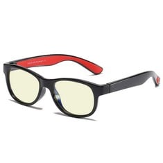 8 X DUCO KIDS SPORTS STYLE BLUE LIGHT BLOCKING READING COMPUTER GLASSES (BLACK?RED) - TOTAL RRP £167: LOCATION - C