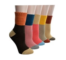 22 X HAPILEAP LADIES WOOL SOCKS SUPER THICK SOFT SOCKS WOMEN WARM SOCKS FOR WINTER (STYLE A) - TOTAL RRP £183: LOCATION - A