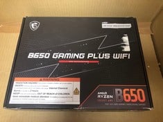 MSI B650 GAMING WIFI AMD MOTHERBOARD: LOCATION - A