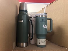 QUANTITY OF FOOD & DRINK ITEMS TO INCLUDE STANLEY QUENCHER H2.0 TUMBLER : LOCATION - A