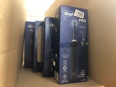 QUANTITY OF HEALTH & BEAUTY ITEMS TO INCLUDE ORAL-B VITALITY PRO ELECTRIC TOOTHBRUSHES FOR ADULTS, MOTHERS DAY GIFTS FOR HER/HIM, 1 HANDLE, 2 TOOTHBRUSH HEADS, 3 BRUSHING MODES INCLUDING SENSITIVE PL