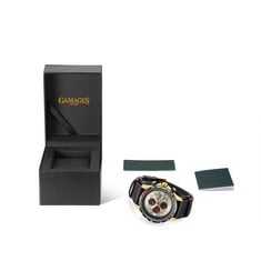 GAMAGES OF LONDON LIMITED EDITION HAND ASSEMBLED GAUGE RACER AUTOMATIC WHITE SKU:GA1771 £710 : LOCATION - A