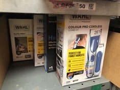 QUANTITY OF HEALTH & BEAUTY ITEMS TO INCLUDE WAHL COLOUR PRO CORDLESS COMBI KIT, HAIR CLIPPERS FOR MEN, HEAD SHAVER, MEN'S HAIR CLIPPERS WITH BEARD TRIMMER, CLIPPER AND TRIMMER, EASY TO USE, GROOMING