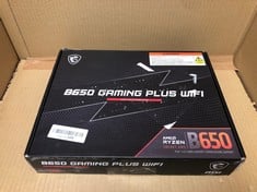 MSI B650 GAMING PLUS WIFI AMD MOTHERBOARD + MSI B650 GAMING PLUS WIFI AMD MOTHERBOARD : LOCATION - B