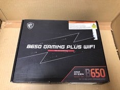 MSI B650 GAMING PLUS WIFI AMD MOTHERBOARD : LOCATION - B