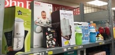 QUANTITY OF BABY & TODDLER ITEMS TO INCLUDE TOMMEE TIPPEE BABY HEALTHCARE AND GROOMING KIT, 9X ESSENTIAL NEWBORN CARE ITEMS FOR HOME AND TRAVEL, WIPE-CLEAN AND WATERPROOF TRAVEL CASE: LOCATION - C