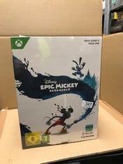 DISNEY EPIC MICKEY: REBRUSHED COLLECTOR'S EDITION - XBOX SERIES X.: LOCATION - C