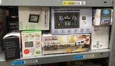 QUANTITY OF KITCHEN & APPLIANCES ITEMS TO INCLUDE HAMA "EWS INTRO" WEATHER STATION: LOCATION - D