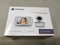 MOTOROLA NURSERY VM 855 CONNECTED WIFI VIDEO BABY MONITOR - WITH MOTOROLA NURSERY APP AND 5-INCH PARENT UNIT - NIGHT VISION, TEMPERATURE AND TWO-WAY TALK.: LOCATION - A